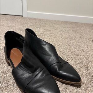Black Leather women’s Shoes